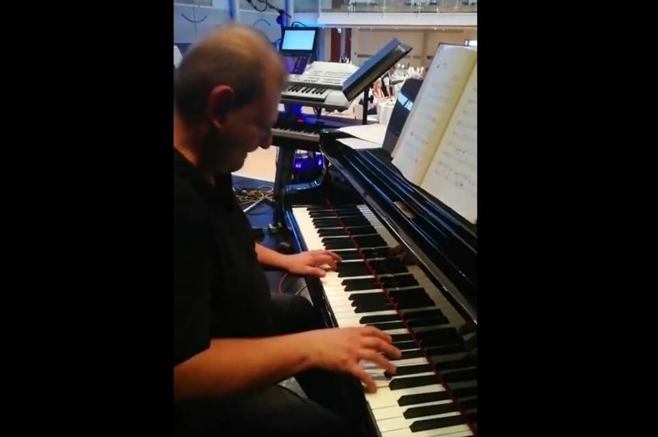 Video von Pianist Mariusz Siuda bei Hochzeit